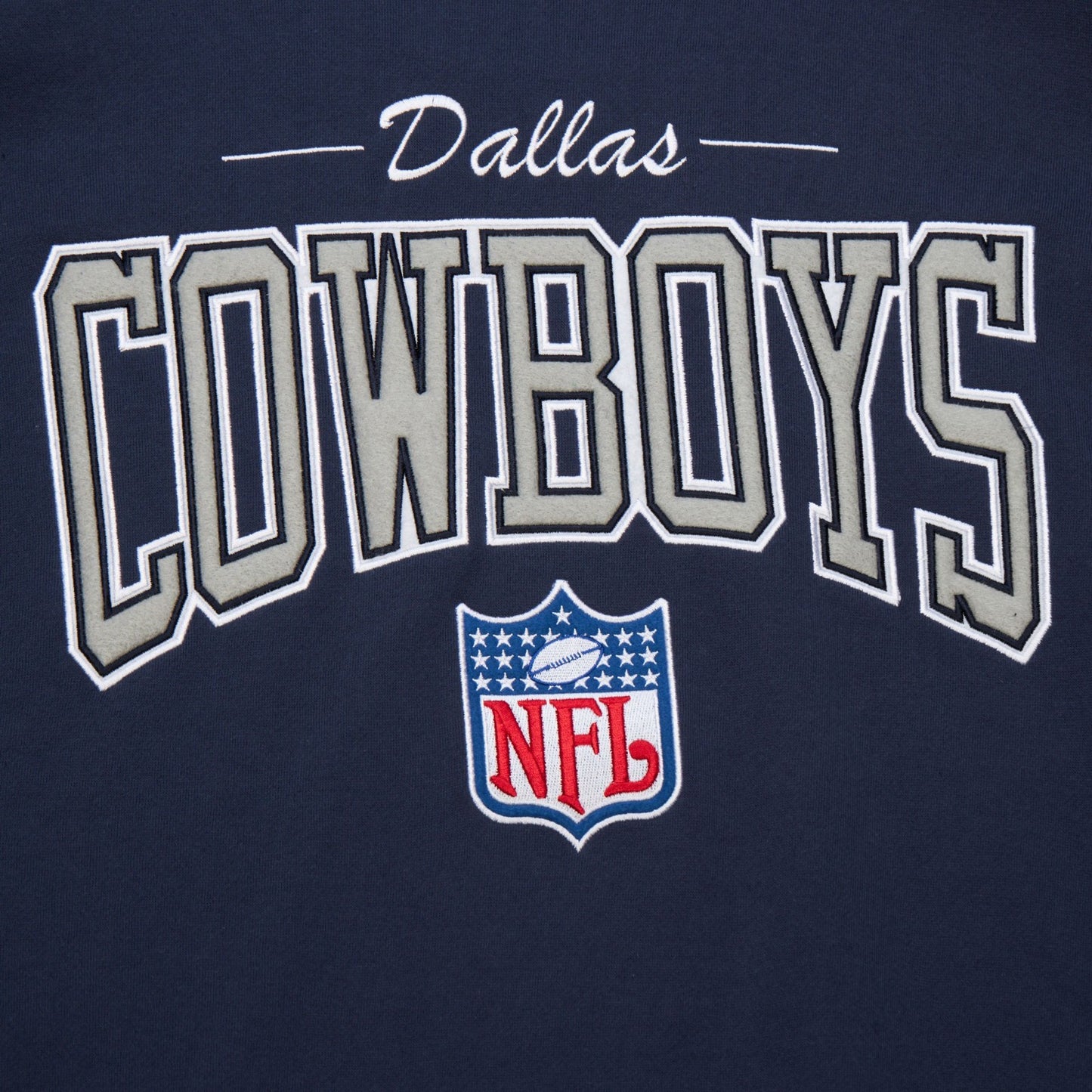 Mitchell & Ness Dallas Cowboys There&Back 2.0 Vintage Logo NFL Sweatshirt / RRP £75