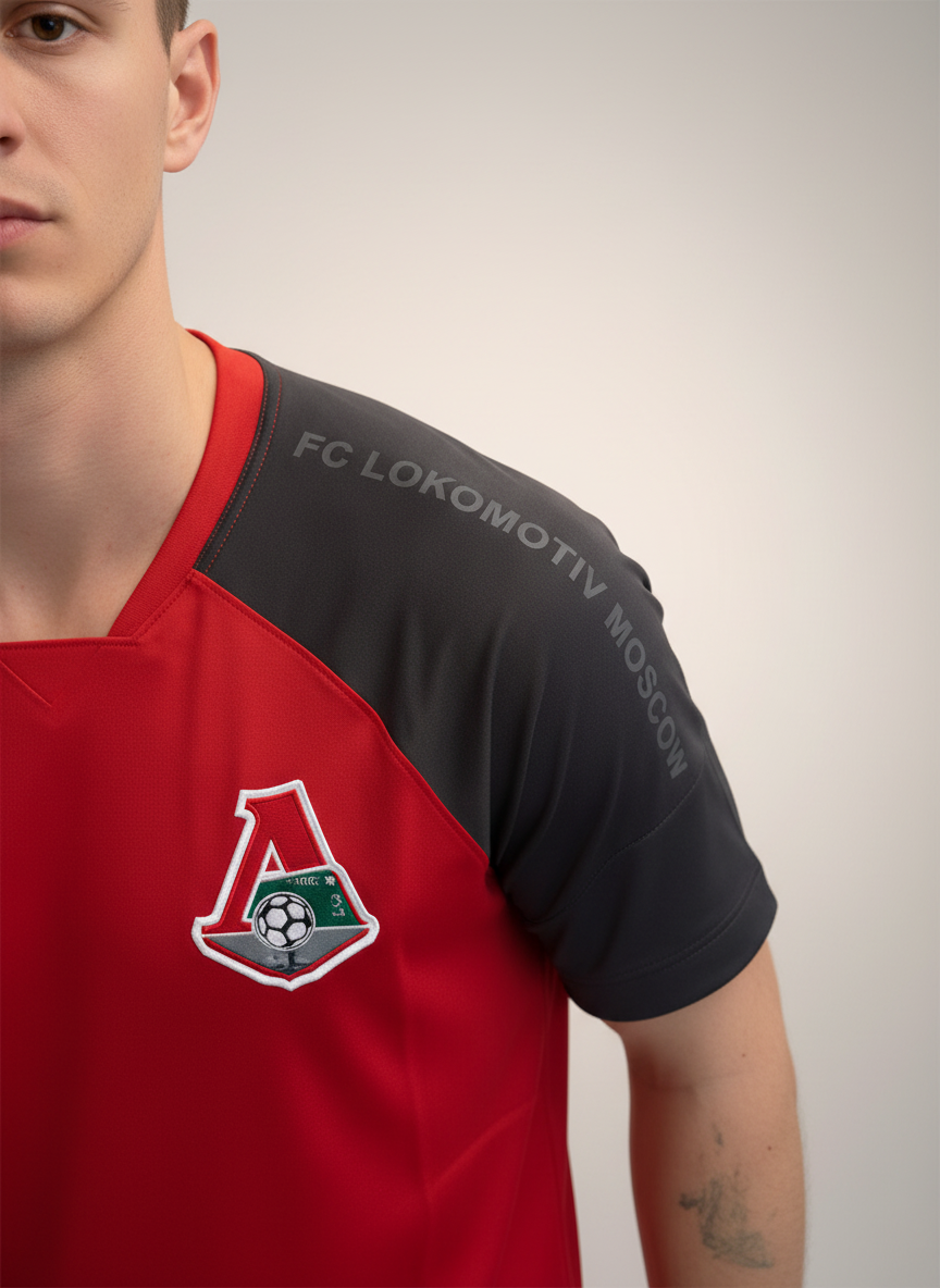 Under Armour Training Jersey / Lokomotiv Moscow / Red / Mens / RRP £30
