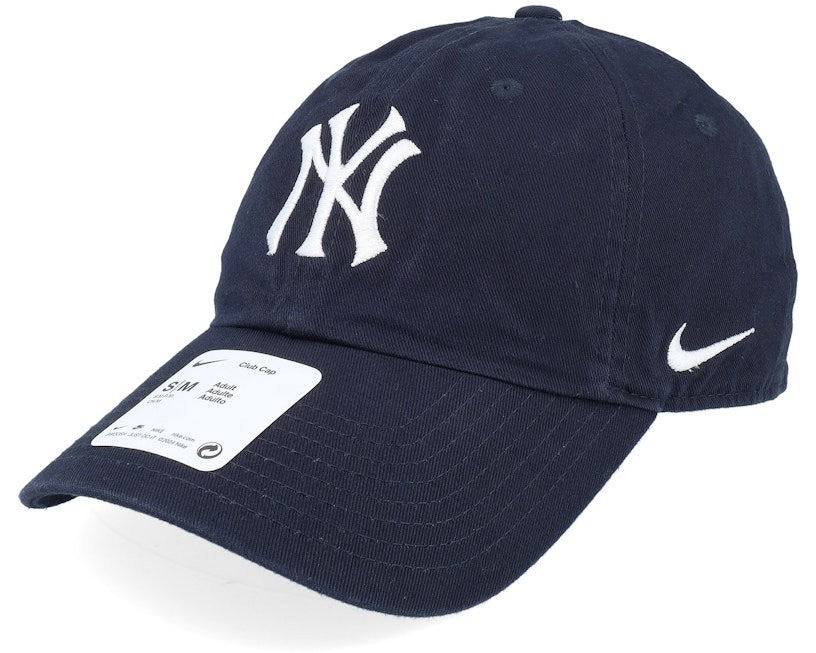 Nike New York Yankees Relaxed Club Cap / Navy White / RRP £25