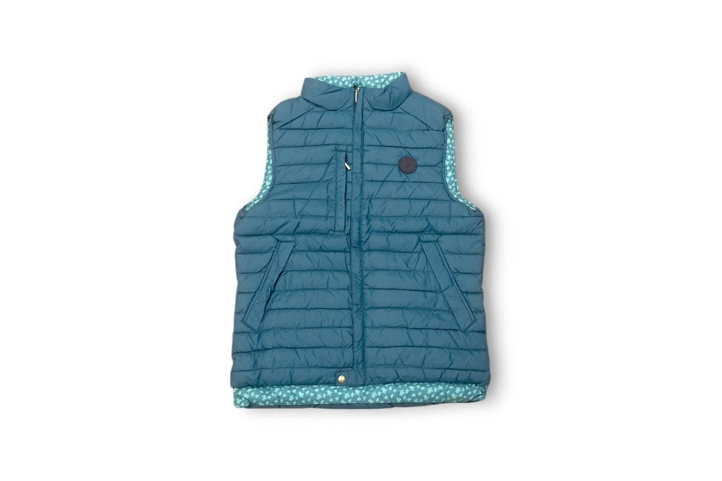 Vilebrequin Reversible Gilet / Blue/Blue Turtle / RRP £190