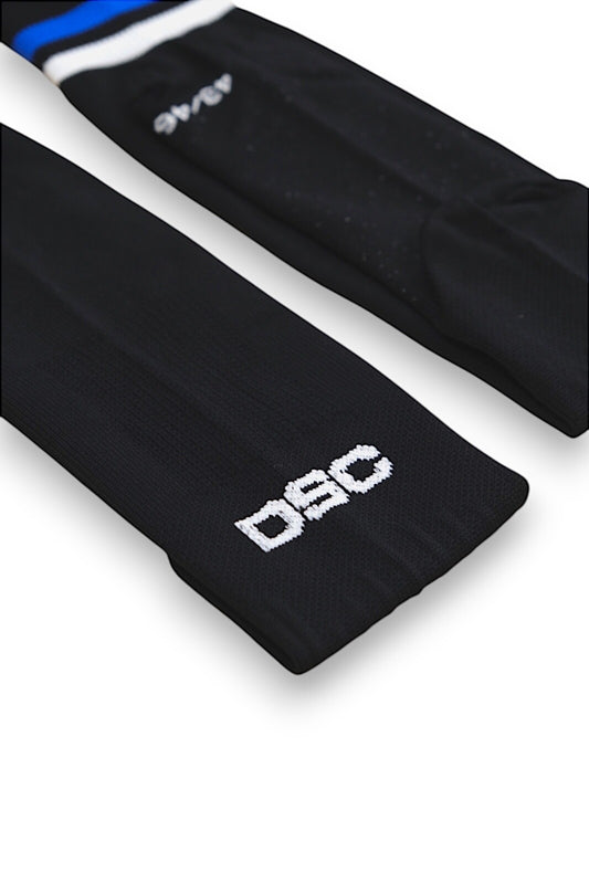 Macron Mens 2020-21 Arminia Bielefeld Home Football Socks / Black / RRP £14.99