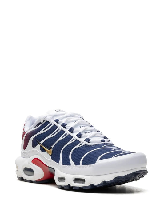 Nike Air Max Plus PSG Trainers / White Metallic Gold / RRP £175