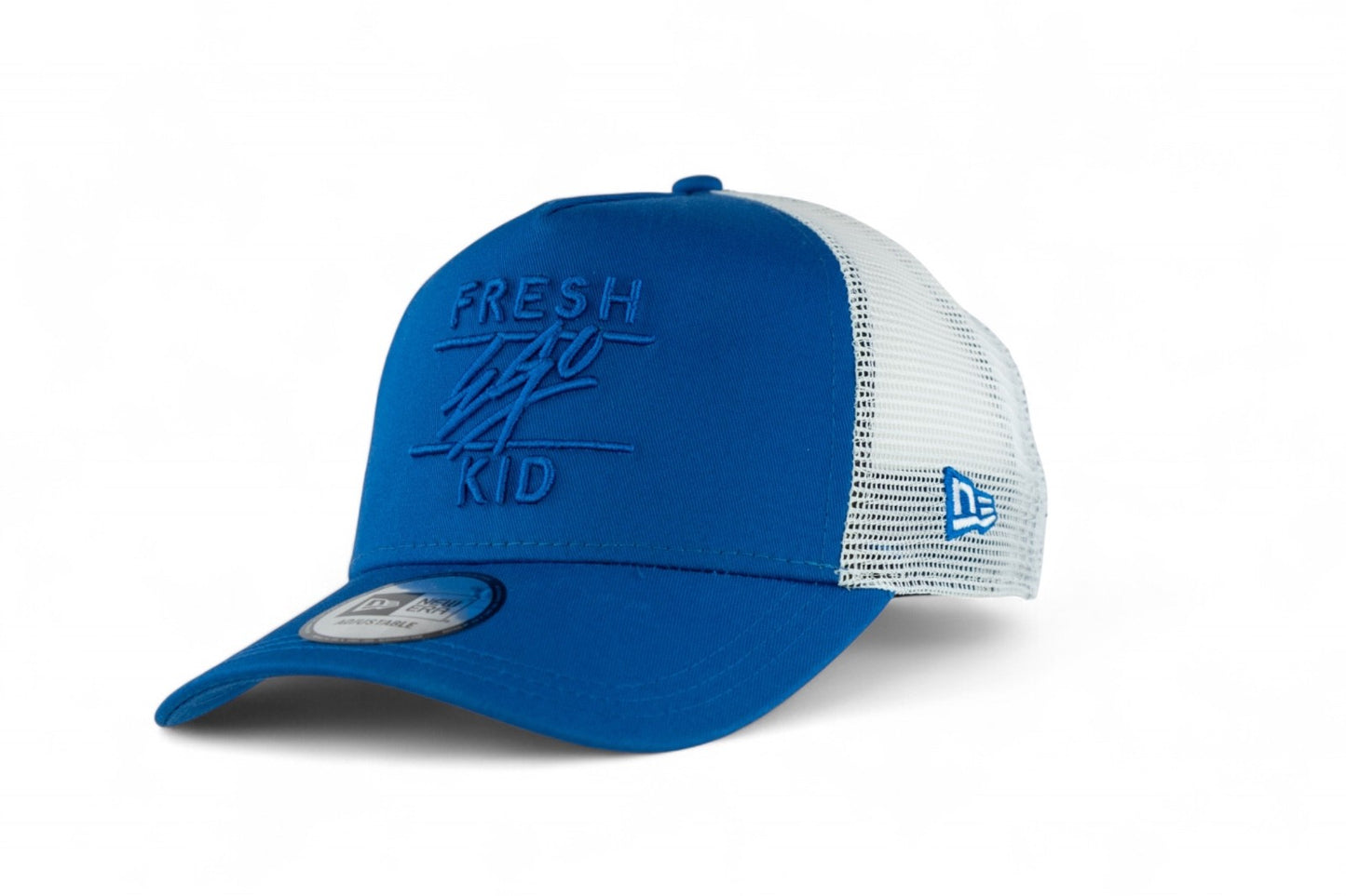 Fresh Ego Kid Script Trucker Cap / Blue / RRP £35