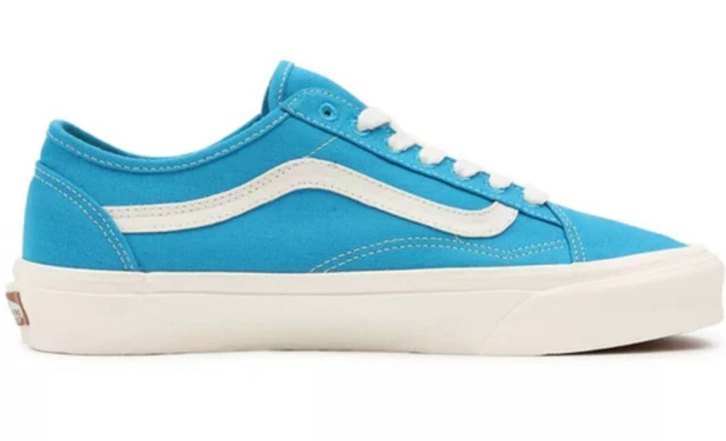Vans Mens Eco Theory Old Skool Tapered Trainers / Blue White / RRP £70