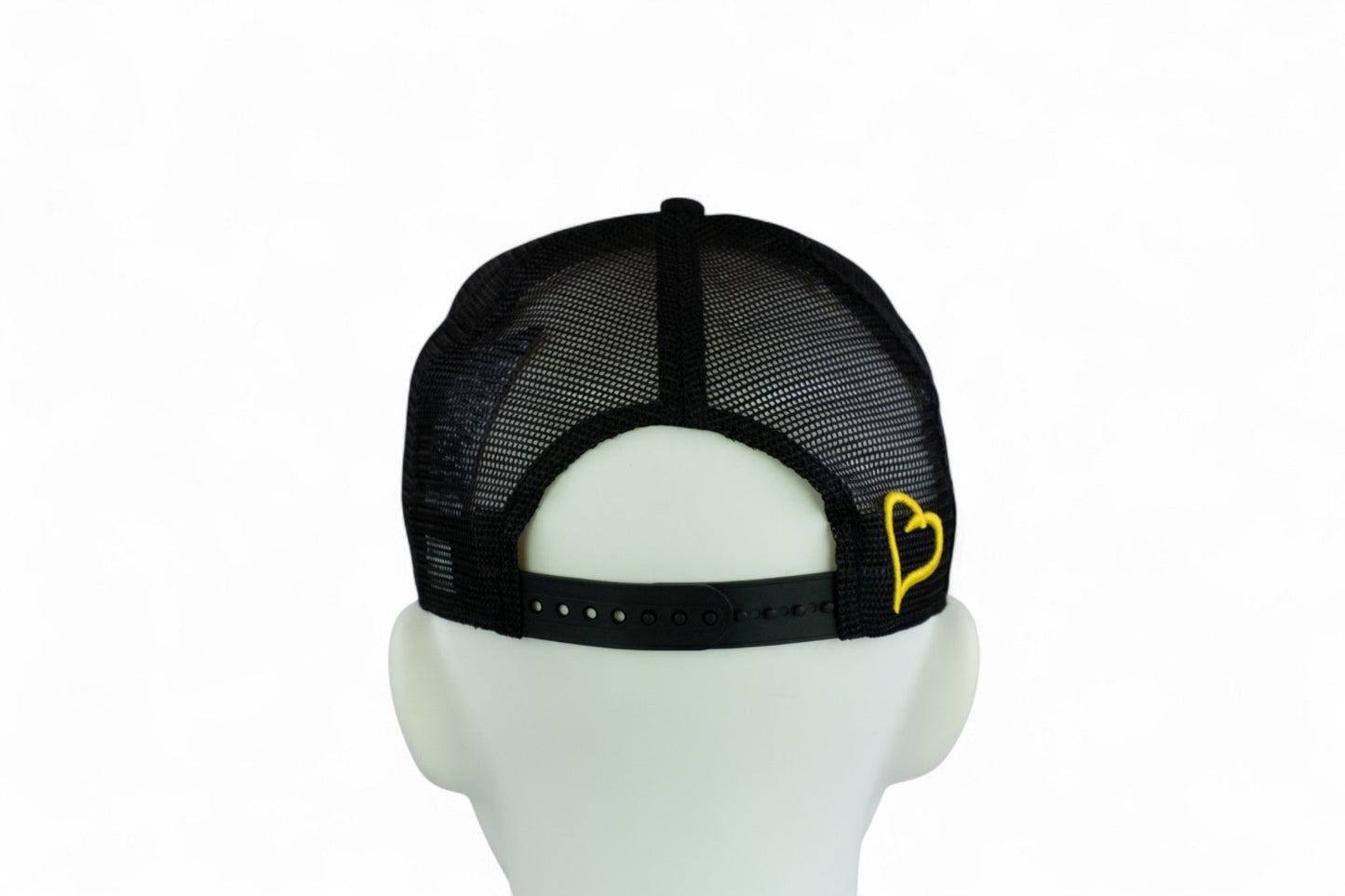 Fresh Ego Kid Varisty Trucker Cap / Black Yellow / RRP £35
