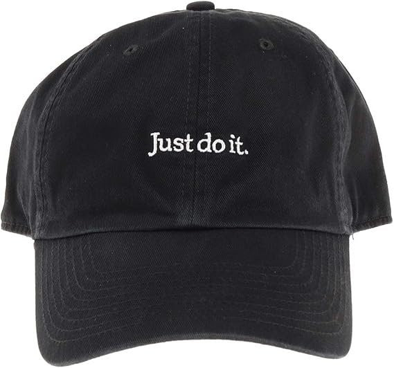 Nike Adult Heritage86 Just Do It Wash Cap / Black / RRP £24