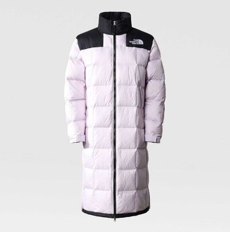 The North Face Womens Pink Lhotse Duster Long Puffer Coat / RRP £425