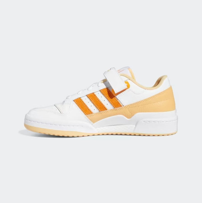 Adidas Mens Forum Low Trainers / White Orange / RRP £80