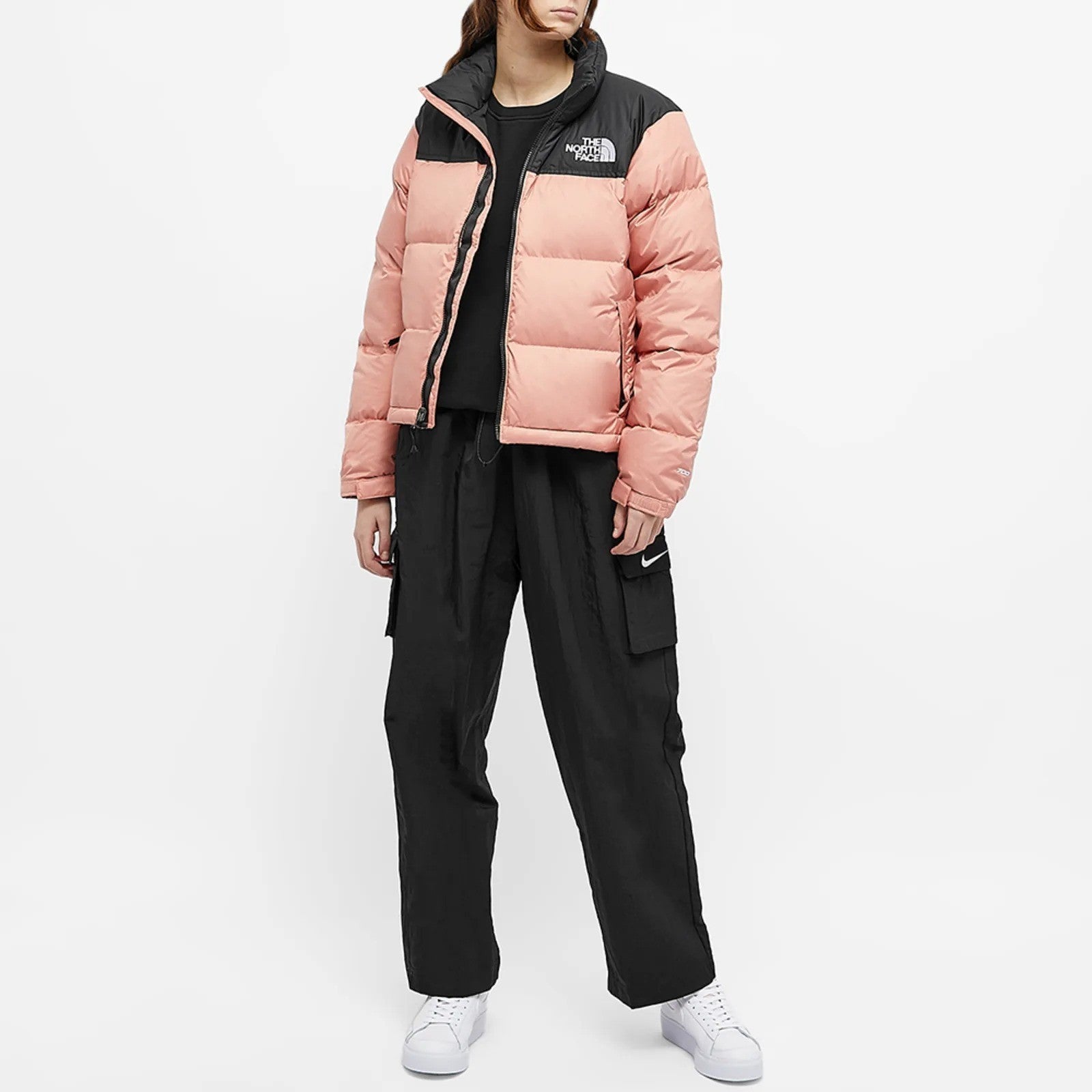 The North Face Womens 1996 Retro Nuptse Jacket / Rose Dawn / RRP £270