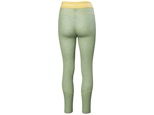 Helly Hansen Womens LIFA Merino Midweight Leggings / Jade Green / RRP £65