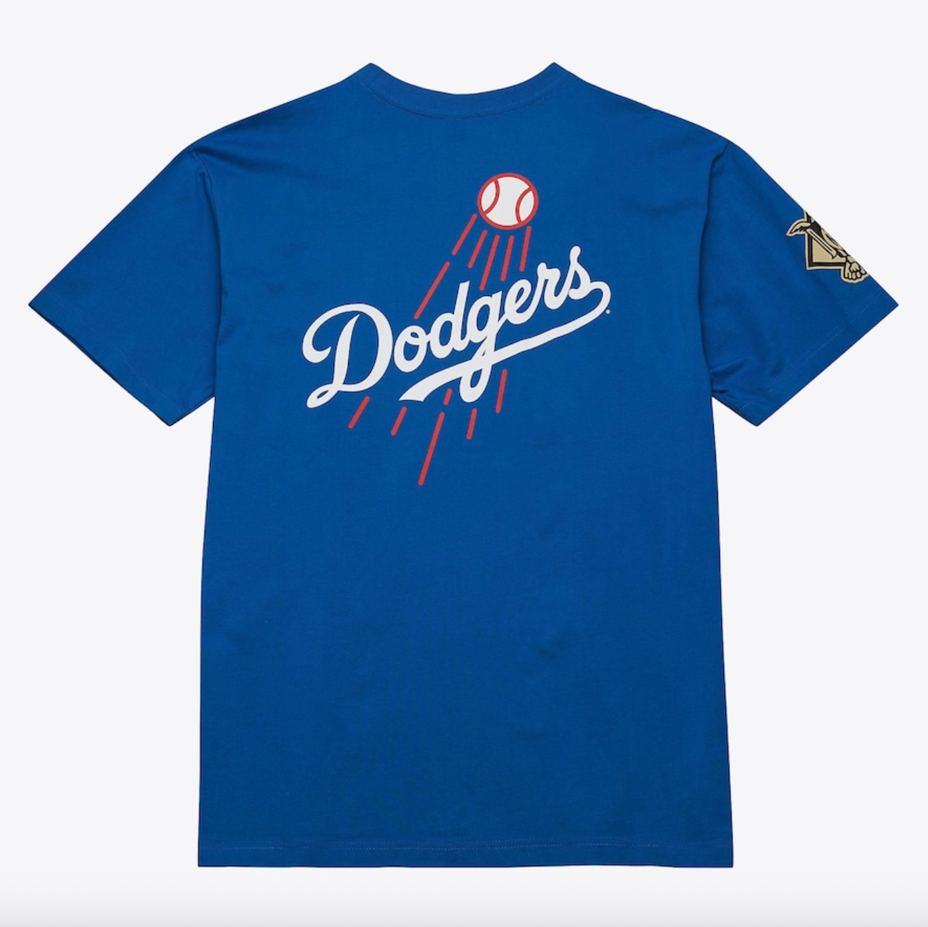 Mitchell & Ness Mens LA Dodgers MLB Team Tee / Blue / RRP £25