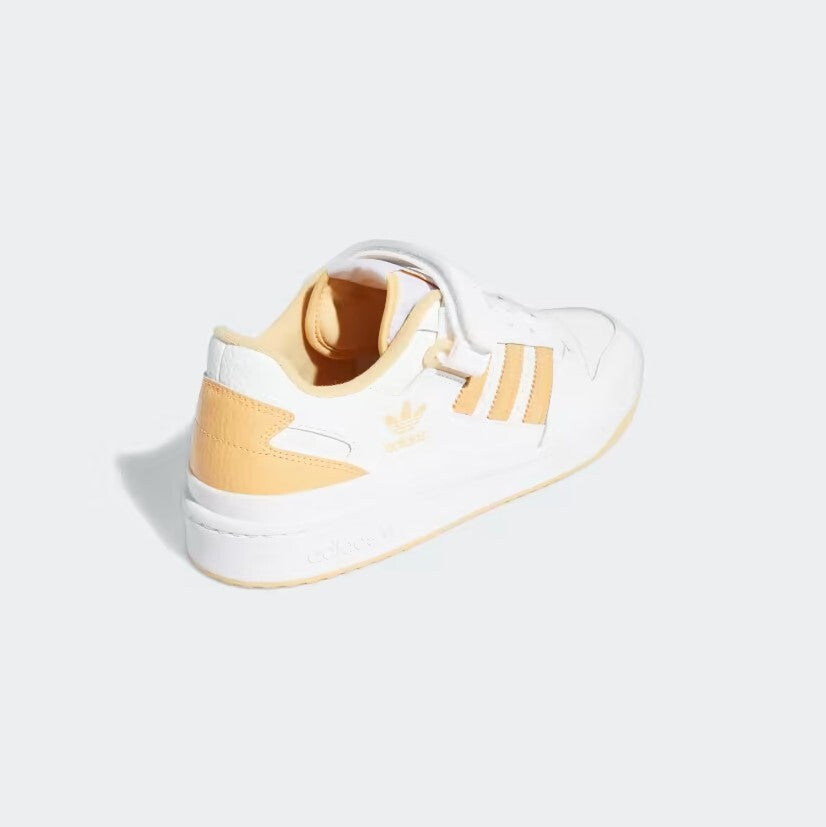 Adidas Mens Forum Low Trainers / White Orange / RRP £80