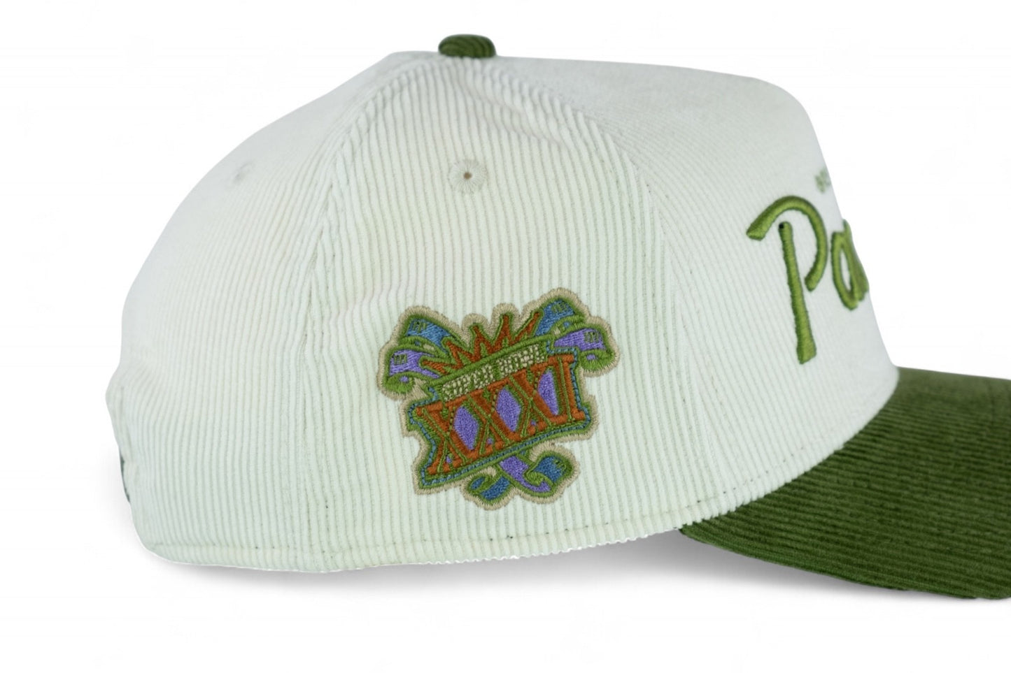 New Era Green Bay Packers NFL Retro Cord A Frame Cap / Beige / RRP £40