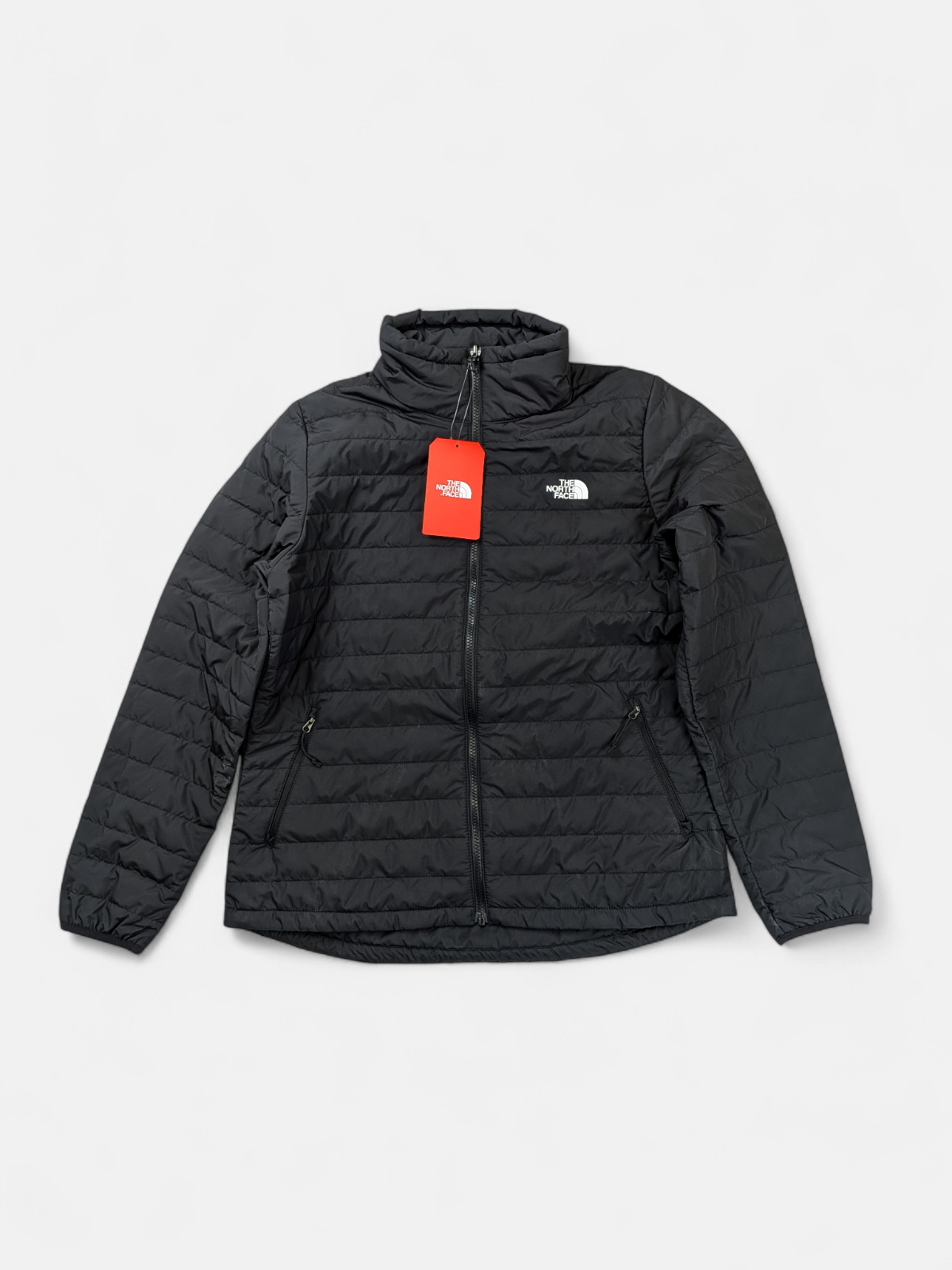 The North Face Womens NUPTSE CROPPED PUFFER JACKET / BLack / RRP £145