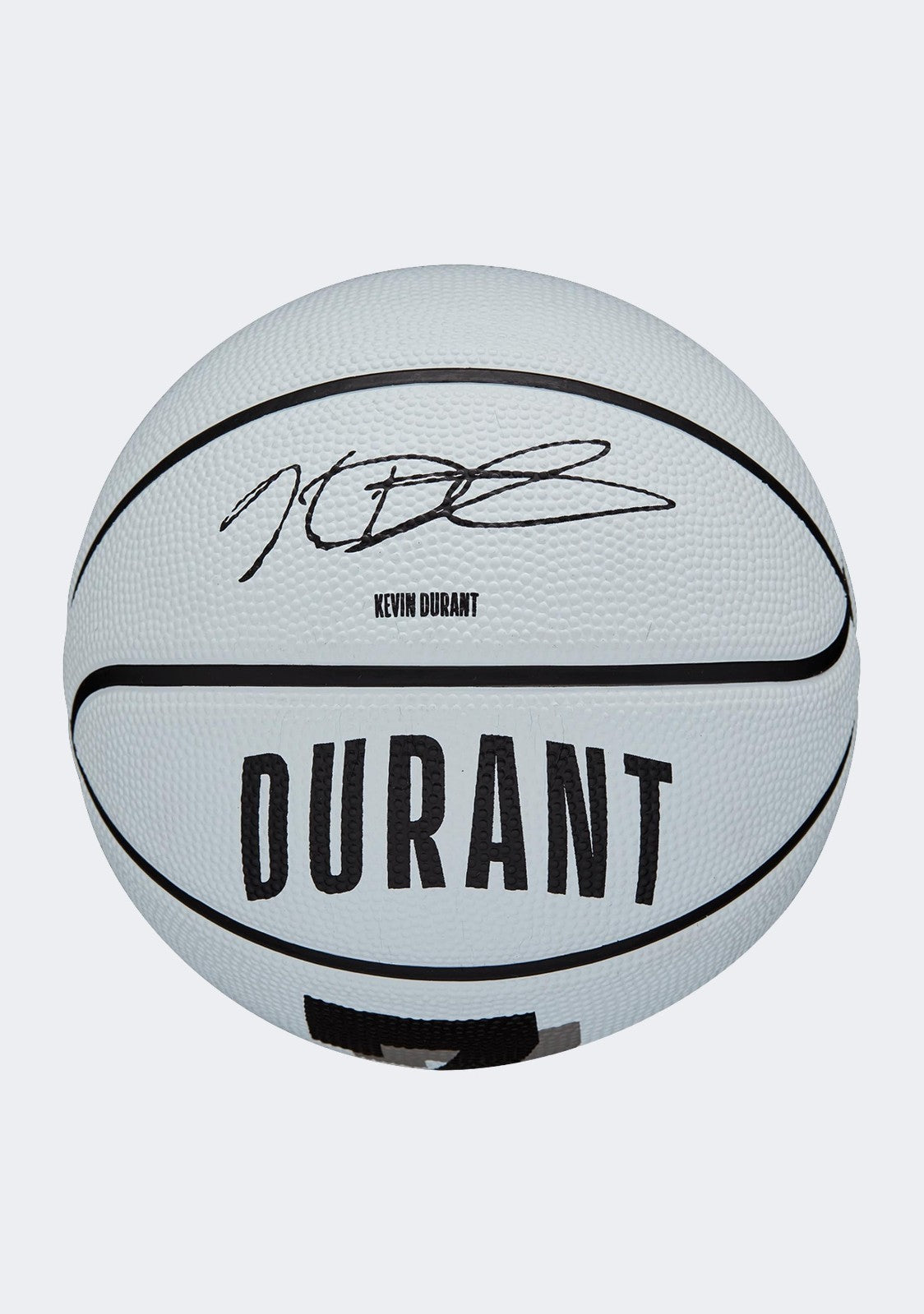 Wilson Mini Basketball / Brooklyn Kevin Durant / White / RRP £22