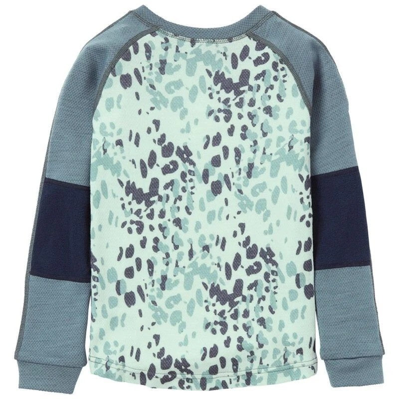 Helly Hansen Kids Graphic Merino Thermal Set / Green / RRP £60