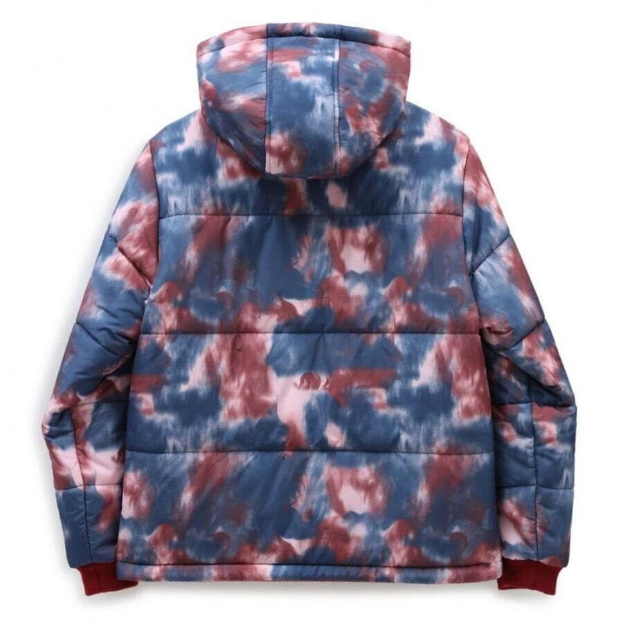 Vans Womens Litty Reversible Puffer Jacket / Blue Red / RRP £130