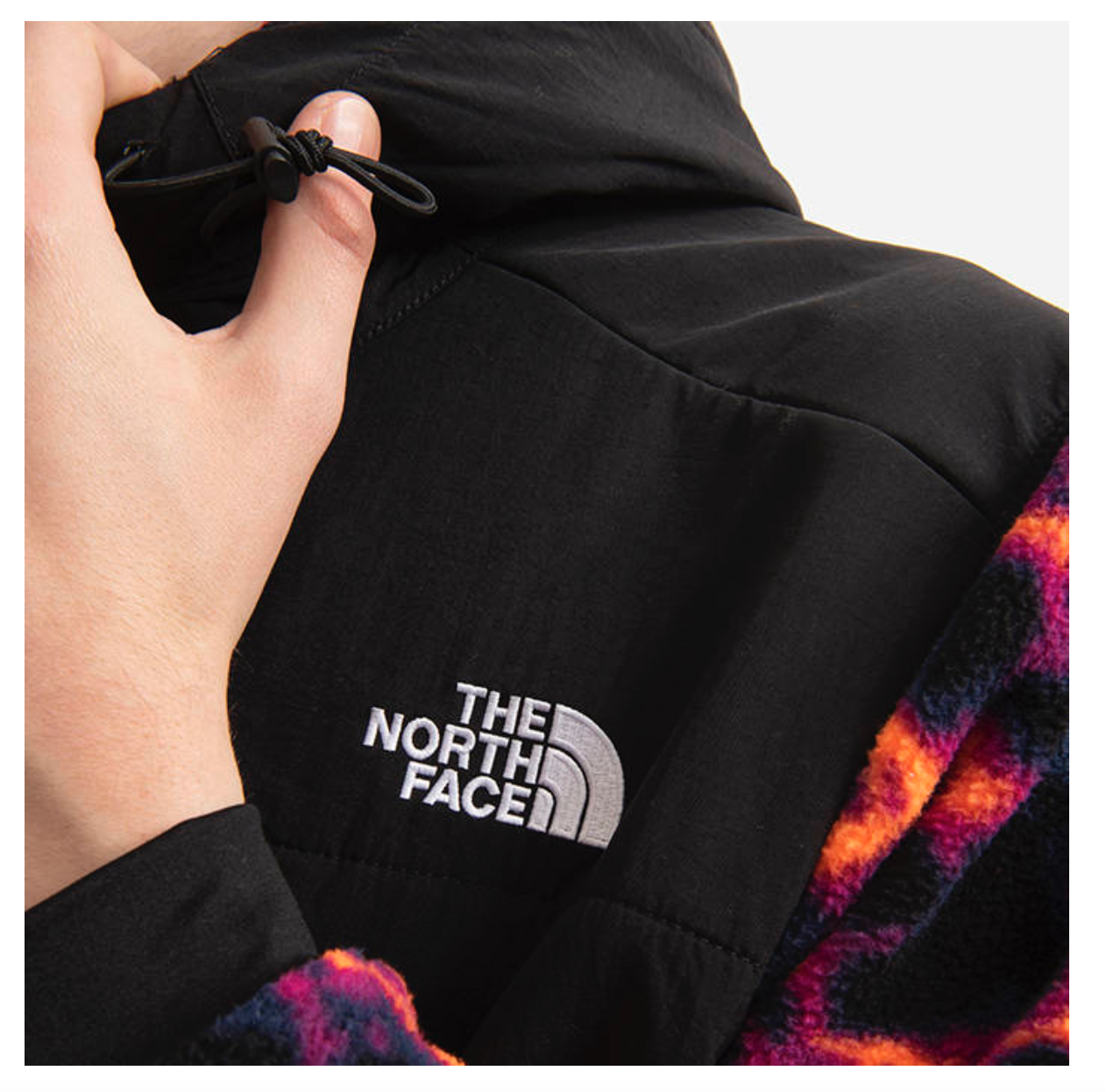 The North Face Mens Printed Denali 2 Anorak Fleece / BNWT / Marble Camo Print