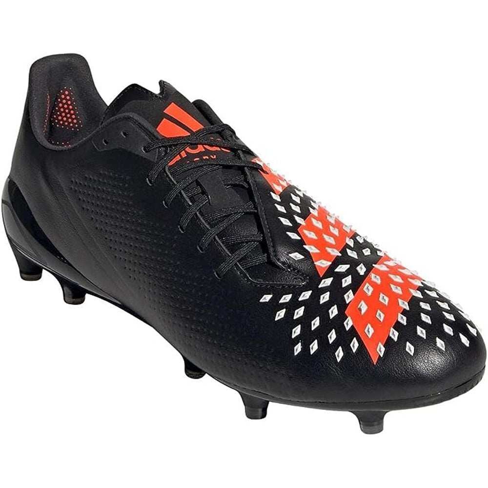 Adidas Men’s Predator Malice (FG) Rugby Boots / Black Red White/ RRP £180