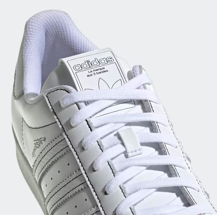 Adidas Mens Superstar Sneakerella Trainers / White Black / RRP £80