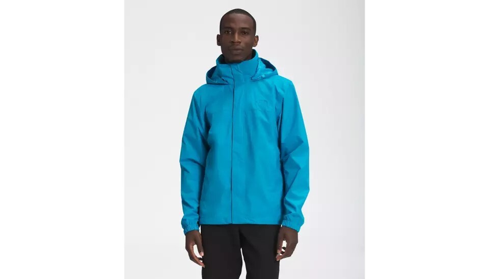 The North Face Mens Resolve 2 Rain Jacket / Meridian Blue / RRP £100