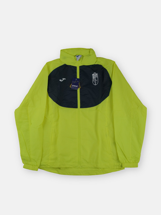 Joma Mens 2017-18 Granada Joma Training Rain Football Jacket /Yellow /RRP £49.99