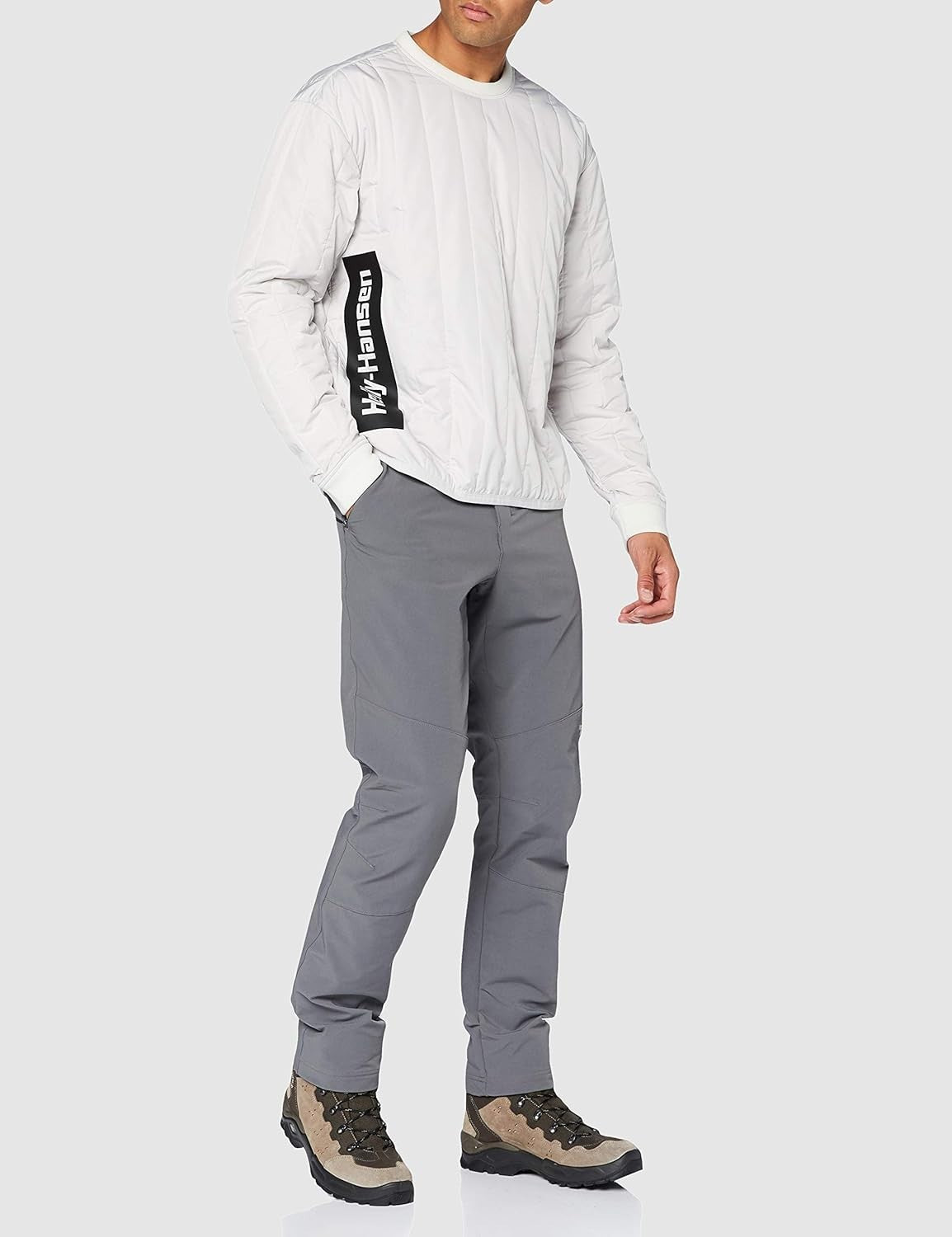 Helly Hansen Arc Padded Sweatshirt / Cloud White / RRP £170