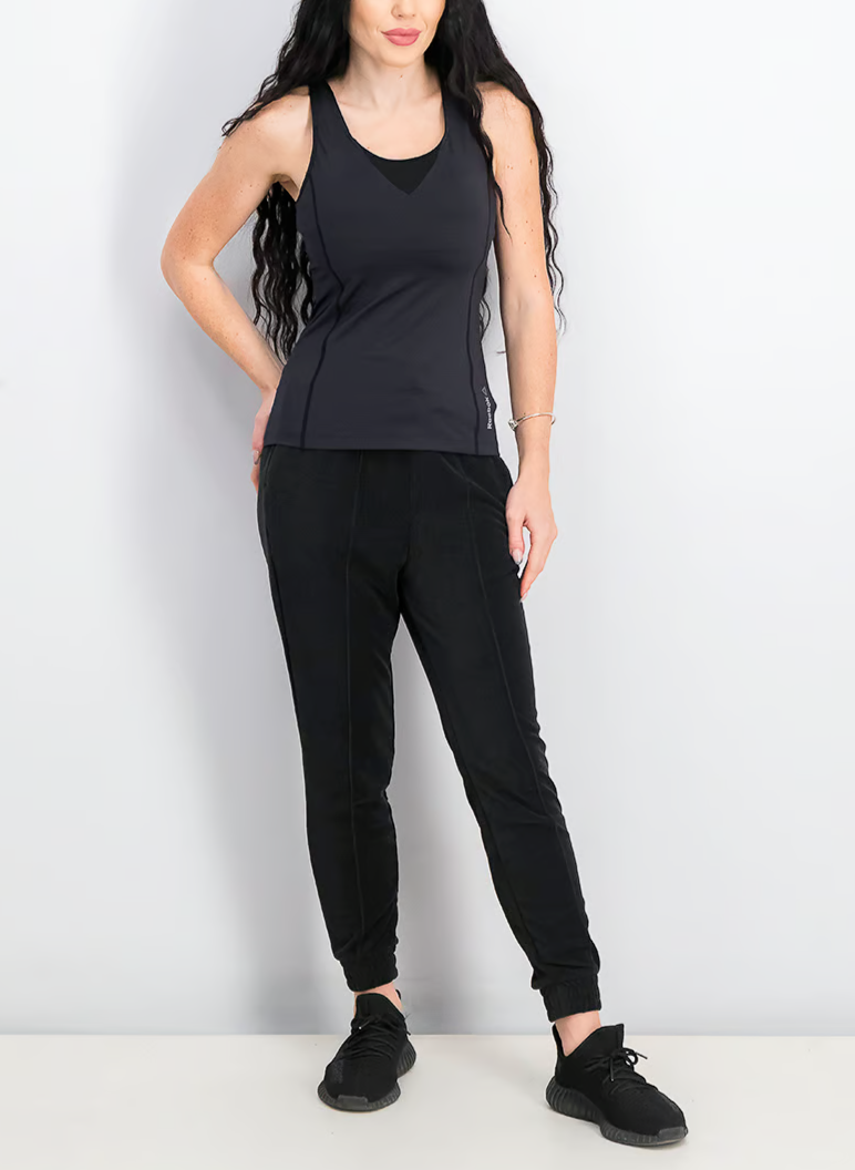 Reebok Women's Racer Back Workout Vest Tank / Black / RRP £40