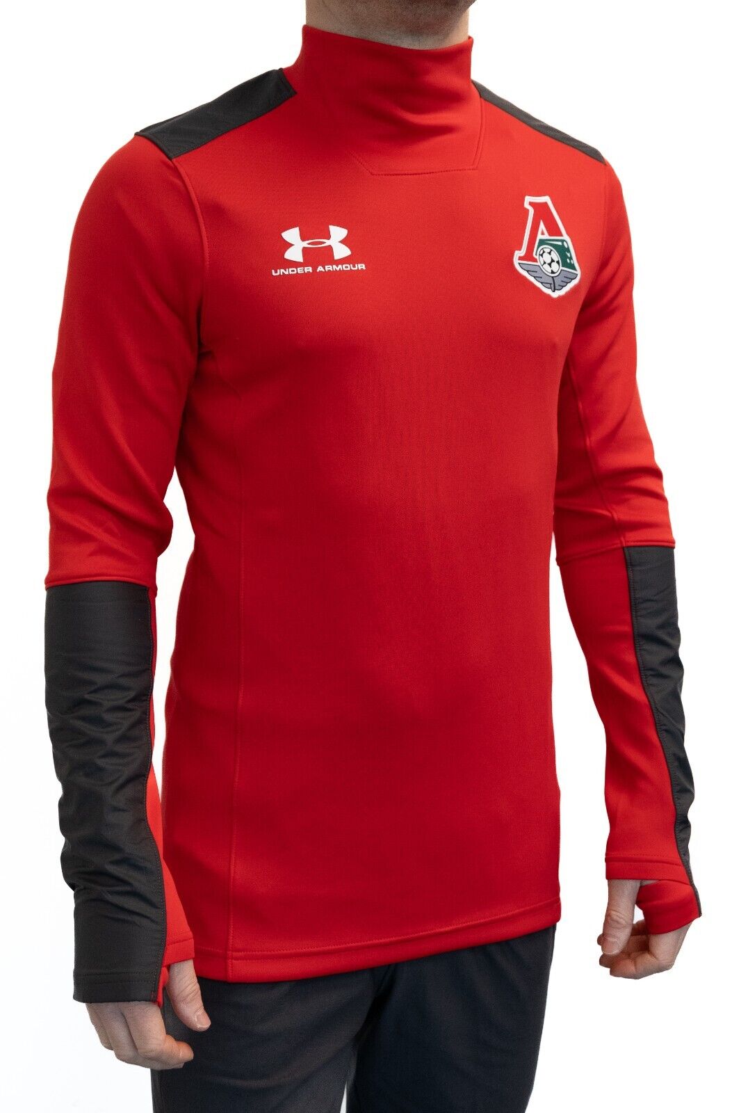 Under Armour 2019-20 Lokomotiv Moscow Training Midlayer / Red / Mens / RRP £50