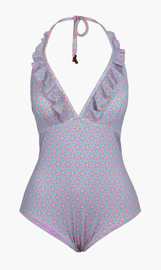 Vilebrequin Womens Swim Suit / Feria / Pink Geo / RRP £170