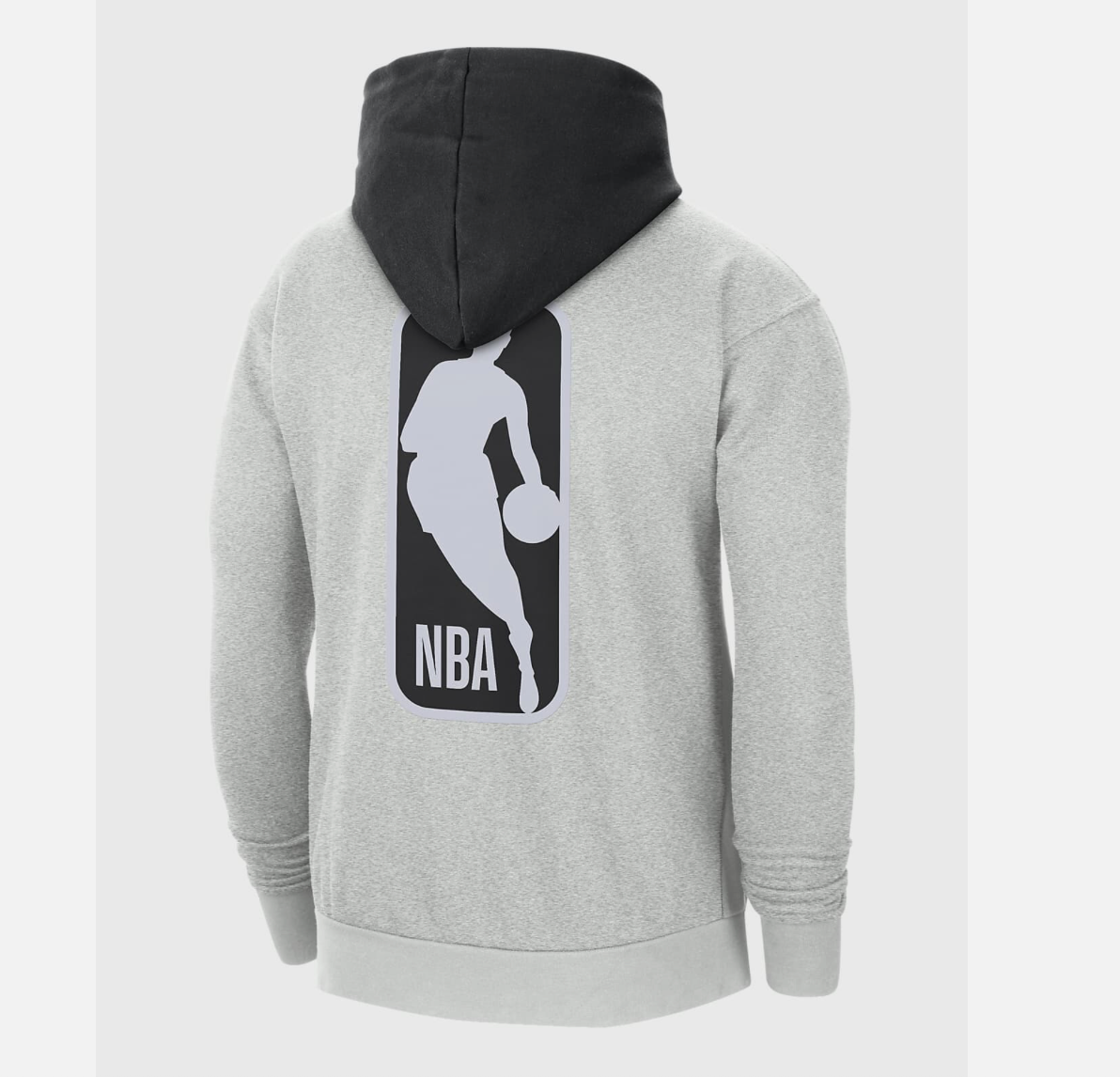 Nike Mens NBA Team 31 Courtside Fleece Hoodie / Grey Marl / RRP £80