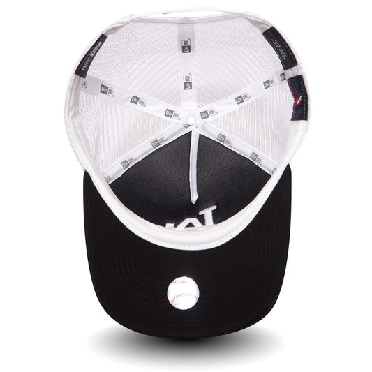 New Era Adult LA Dodgers 9Forty A-Frame Trucker Cap / Black White / RRP £27