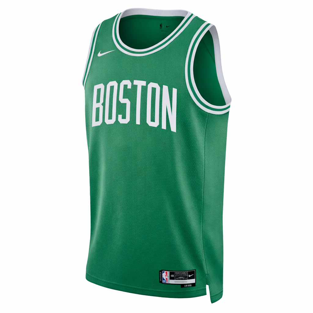 Nike Mens Boston Celtics Basketball Vest Jersey / Blank / Green / RRP £90