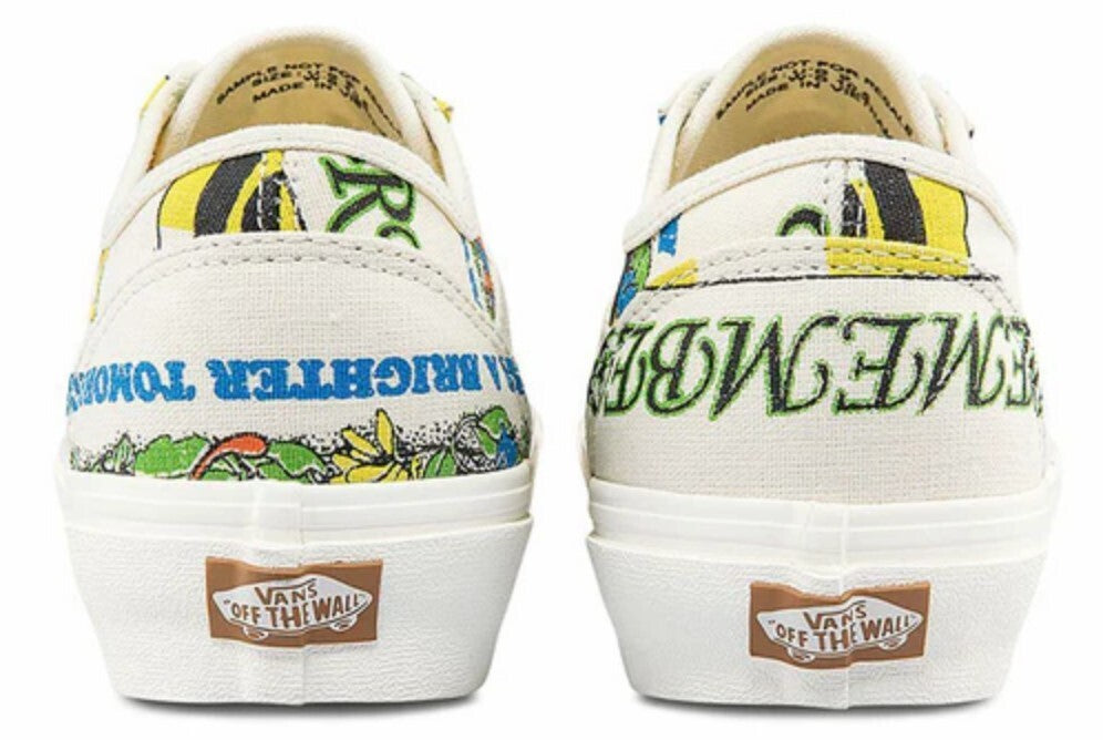 Vans Mens Old Skool Eco Theory Tapered 'White Yellow Black' / RRP £75