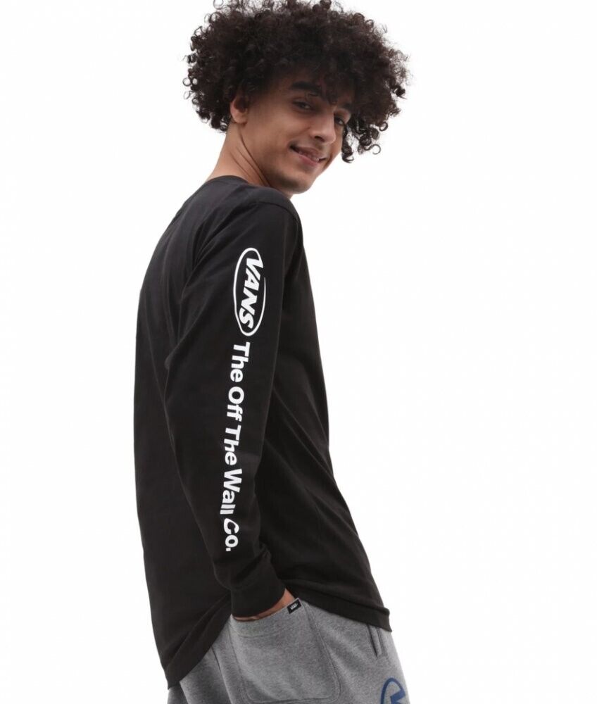 Vans Mens Hi Def Commerical Long Sleeve Tee / Black / RRP £42