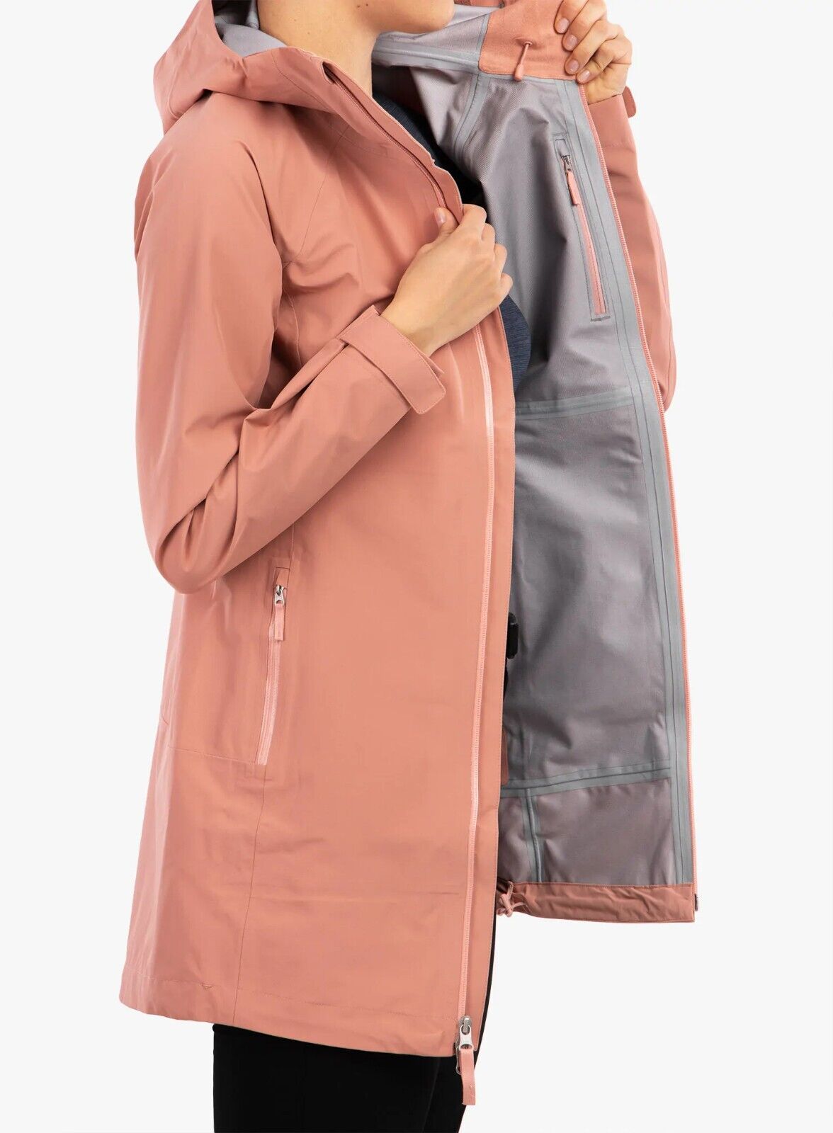 The North Face Women's Plus Size Dryzzle Futurelight Parka / Rose / RRP £260