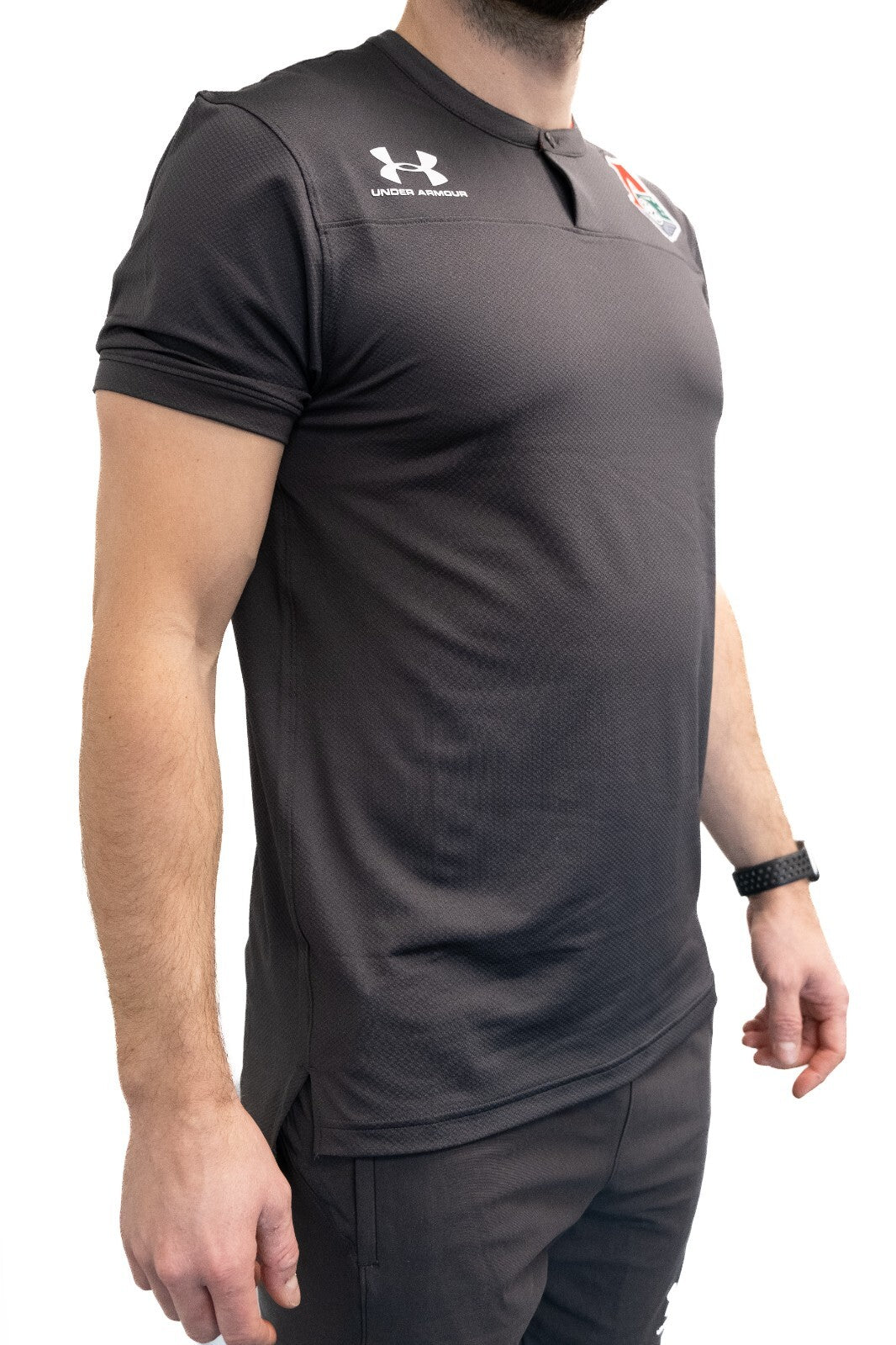Under Armour 2019-20 Lokomotiv Moscow Touchline Henley / Grey / Mens / RRP£29.99