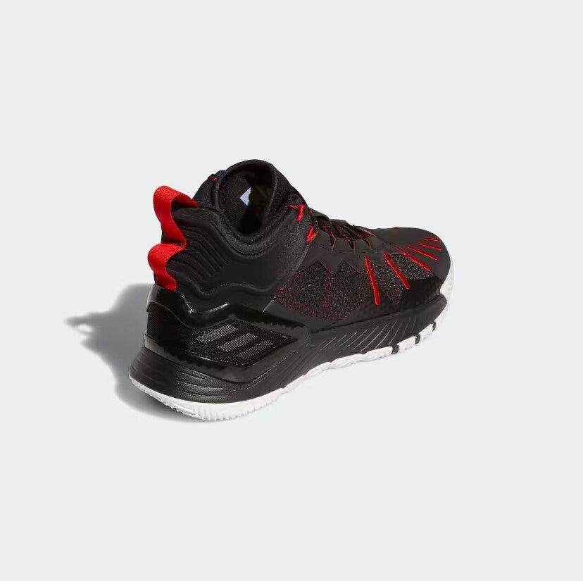 Adidas Mens D Rose Son of Chi Basketball Shoes / Black Red White / RRP £90