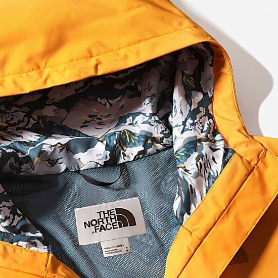 The North Face Womens Liberty Woodmont Rain Jacket / Gold / RRP £235