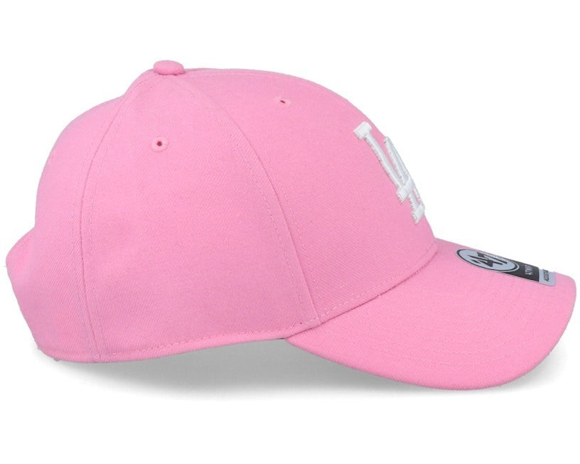 47 Brand LA Dodgers MLB MVP Cap / Pink White / RRP £28