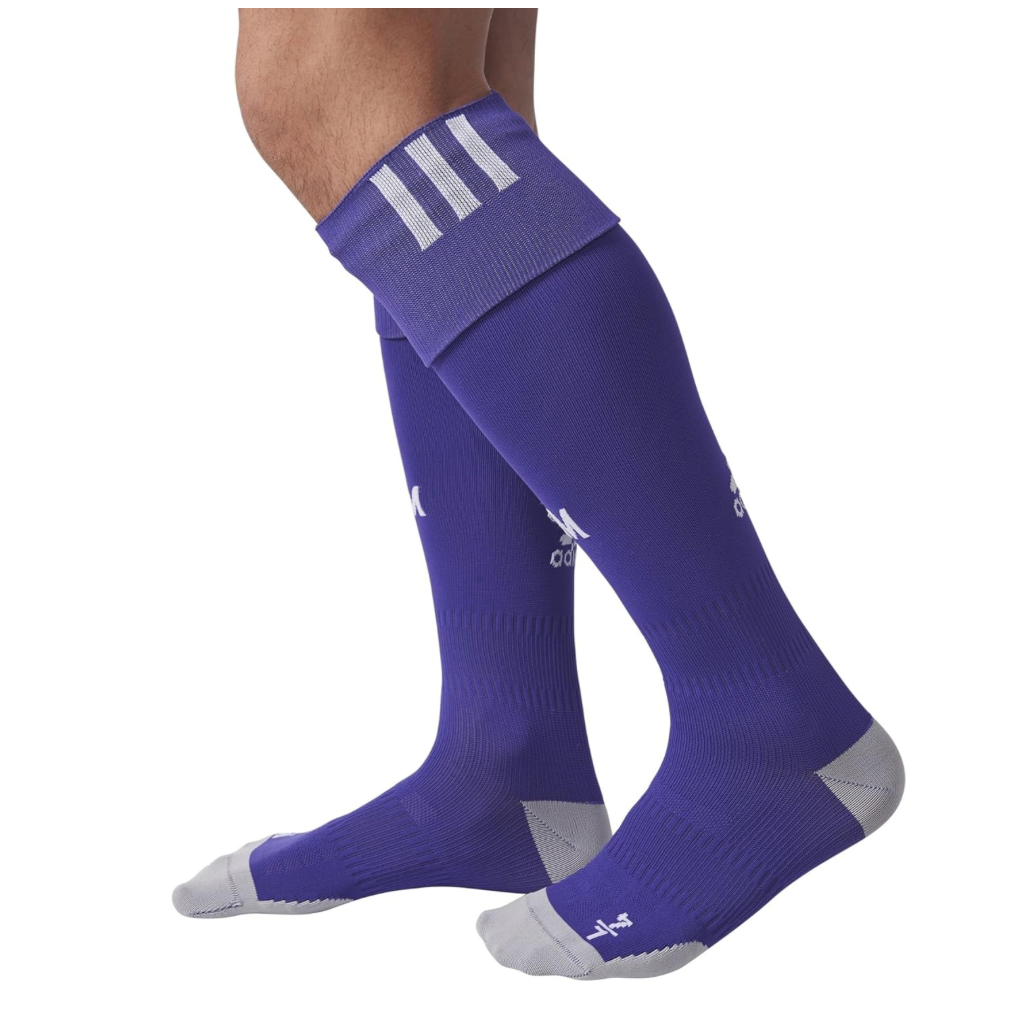 Adidas 2017-18 Olympique Marseille Third Socks / BNWT / Purple / RRP £15