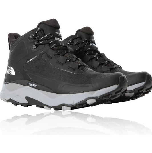 The North Face Women's Vectiv Exploris Mid Futurelight- Black Meld Grey