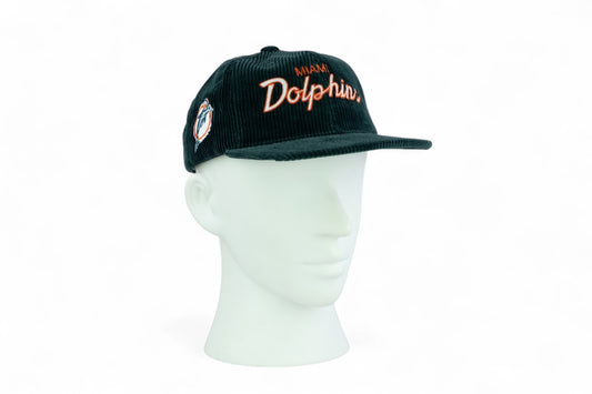 Mitchell & Ness Miami Dolphins Retro Cord Snapback / Teal Green / RRP £30