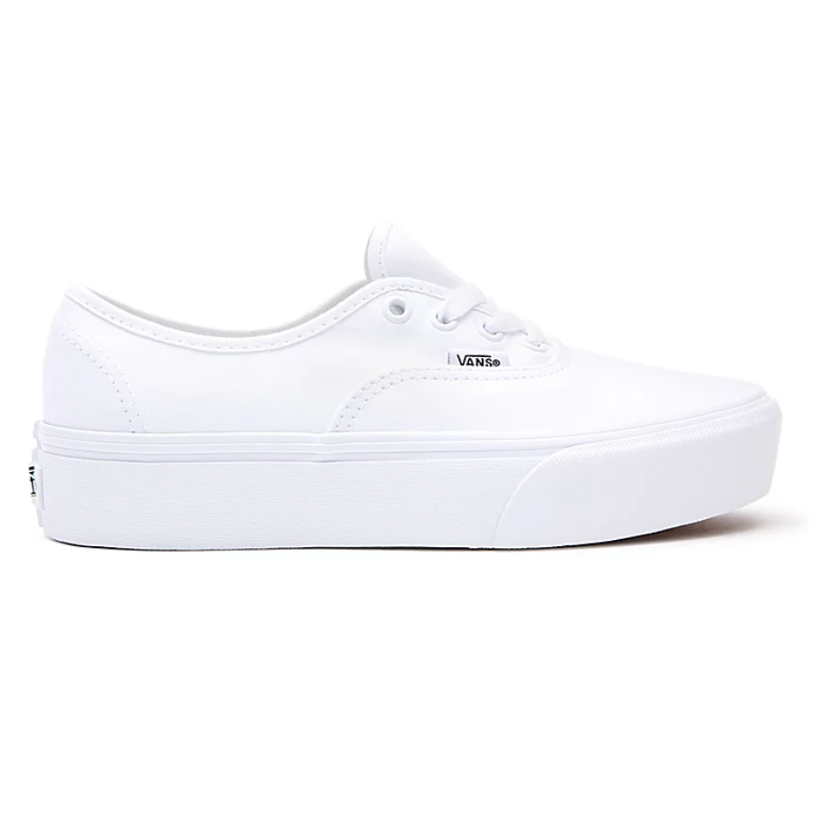 Vans Authentic Platform Trainers / White / Unisex / RRP £65