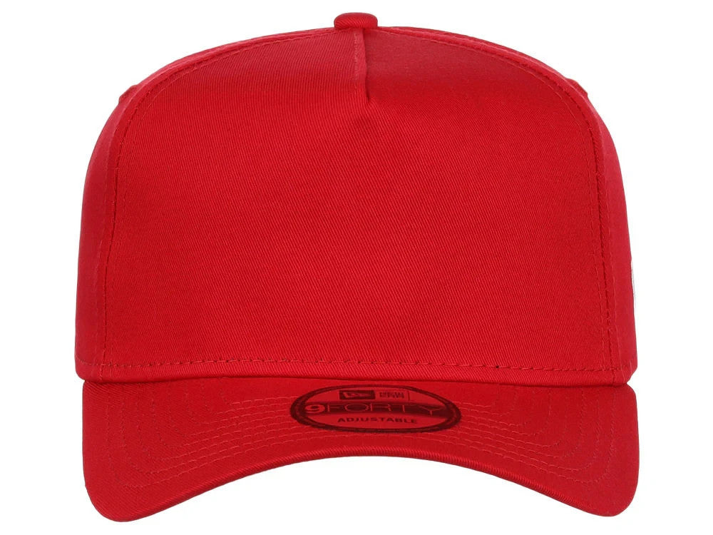 New Era 9Forty A-Frame Snapback Cap / Red Grey / RRP £25