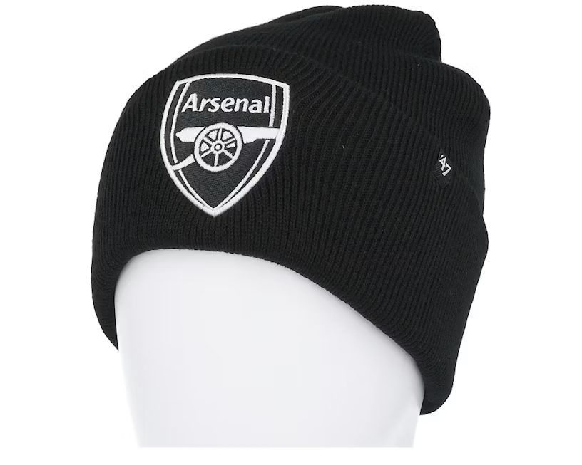 Prize Fight 47 Cuff Knit UnisexBeanie / Arsenal / Black / BNWT / RRP £28
