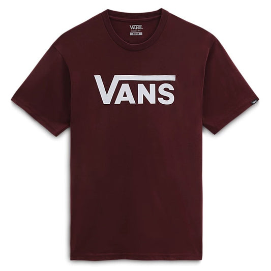 Vans Mens Classic T-Shirt / Port Red White / RRP £25