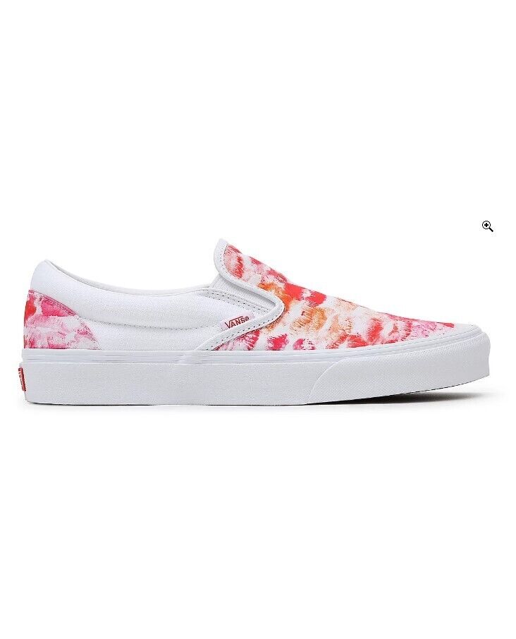 Vans Classic Slip-On Trainers / Gallery / White Red / RRP £65