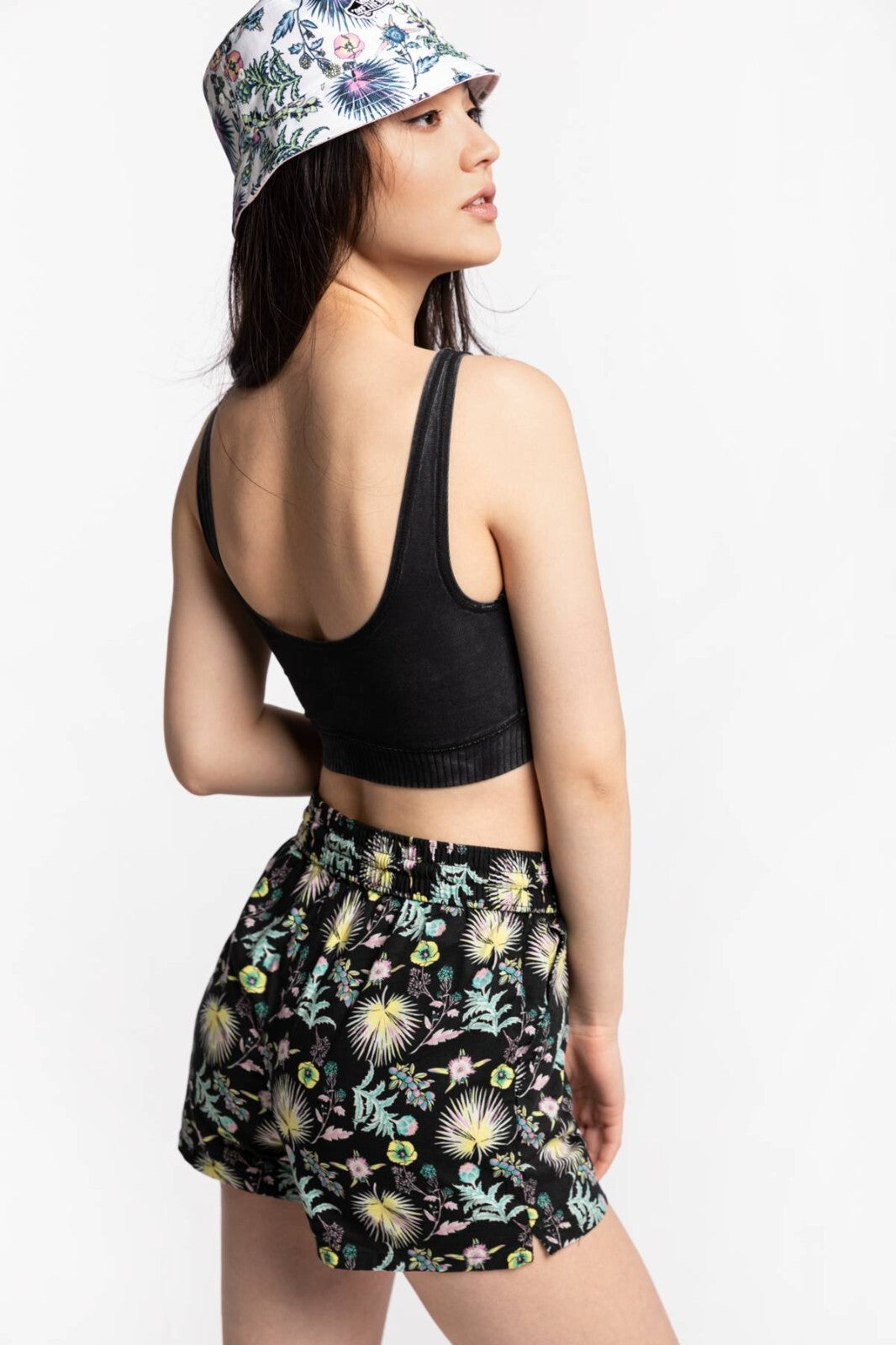 Vans Womens Concrete Bralette Tank / Black / RRP £30