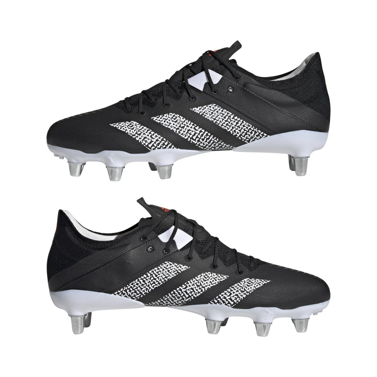 Adidas Mens Kakari Z.0 (SG) Rugby Boots / Black White / RRP £170
